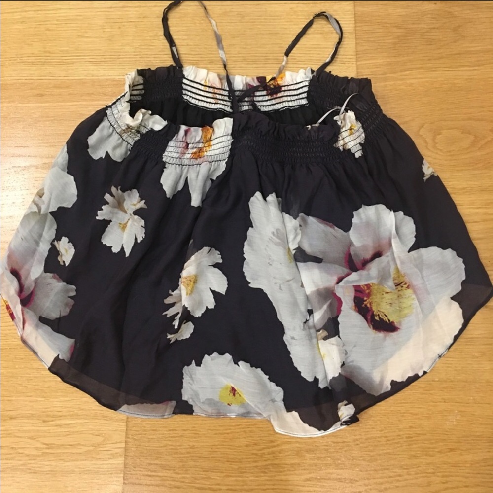 Intermix cropped top